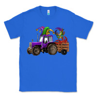 True Royal mardi gras mask crawfish farm tractor Classic Tee - RanaPortraitStore