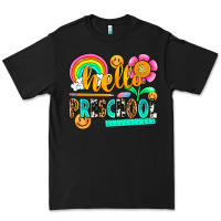 Black hello preschool Premium Tee - NancyCooperArtShop