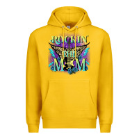 Lemon Rockin' the mom Mother's Day Premium Hoodie - FaDigitalArtStudio