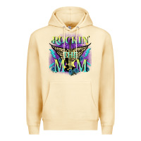 Pina Colada Rockin' the mom Mother's Day Premium Hoodie - FaDigitalArtStudio