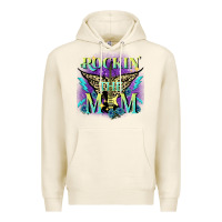 Tofu Rockin' the mom Mother's Day Premium Hoodie - FaDigitalArtStudio