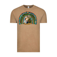 Vintage Coffee holy family rainbow Vintage Tee - RanaPortraitStore