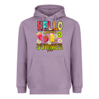 Lavender Hello Sweet Summer Time Heavyweight Hoodie - CowhideDigitalArt