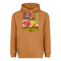 Meerkat Hello Sweet Summer Time Heavyweight Hoodie - CowhideDigitalArt