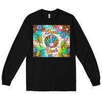 Black Shell yeah Long Sleeve Tee - TumblerDesignByShophia