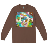 Chestnut Shell yeah Long Sleeve Tee - TumblerDesignByShophia