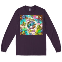 Plum Shell yeah Long Sleeve Tee - TumblerDesignByShophia
