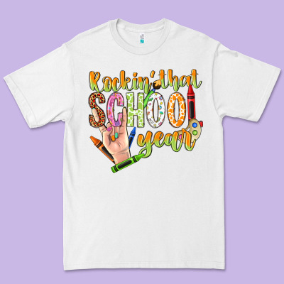 Rockin That School Year Premium Tee Designed By Nancycooperartshop