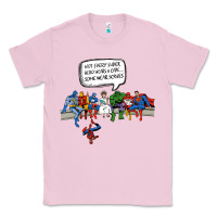 Bubblegum Pink Superheros Classic Tee - Bettercallsaul