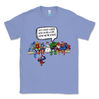 Colony Blue Superheros Classic Tee - Bettercallsaul