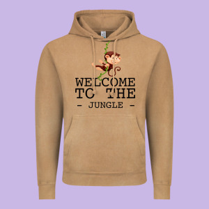 Welcome To The Jungle Vintage Hoodie Designed By Bettercallsaul
