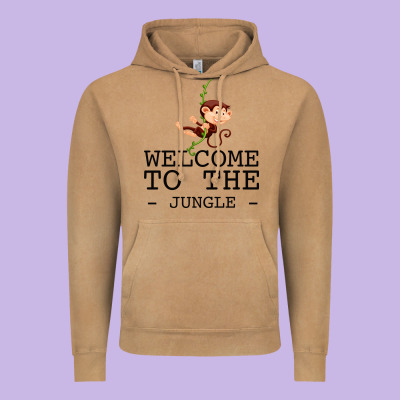 Welcome To The Jungle Vintage Hoodie Designed By Bettercallsaul