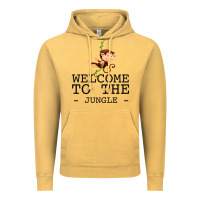 Vintage Mustard Welcome To The Jungle Vintage Hoodie - Bettercallsaul