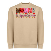 Mushroom Mommy is my valentine mother's day Heavyweight Sweatshirt - HowdyJamesFarm