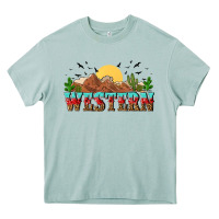 Arona western Heavy Core Tee - NancyCooperArtShop