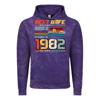Cloud Purple Best Wife Since 1982 Vintage Hoodie - Bettercallsaul