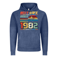 Vintage Denim Best Wife Since 1982 Vintage Hoodie - Bettercallsaul
