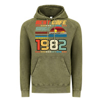 Vintage Olive Best Wife Since 1982 Vintage Hoodie - Bettercallsaul