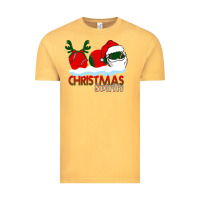 Vintage Mustard Christmas Spirits Baseball Vintage Tee - Bettercallsaul
