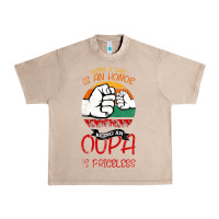 French Oak Being A Dad Is An Honor Being Papa Is Priceless Urban Heavy Tee - Bettercallsaul