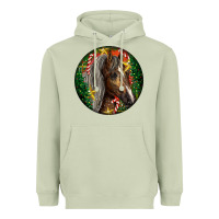 Matcha Tennessee Horse Christmas Heavyweight Hoodie - LillyAllenDesigns