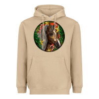 Mushroom Tennessee Horse Christmas Heavyweight Hoodie - LillyAllenDesigns