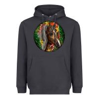 Smoke Tennessee Horse Christmas Heavyweight Hoodie - LillyAllenDesigns