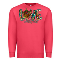 Cardinal Love Snowman Premium Sweatshirt - CowhideDigitalArt