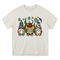 Cream western gnomies Heavy Core Tee - NancyCooperArtShop