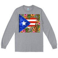 Heather Grey mexico and puerto rico tumbler tbs Long Sleeve Tee - TumblerDesignByShophia