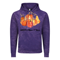 Cloud Purple Happy Fall Y all Vintage Hoodie - Bettercallsaul