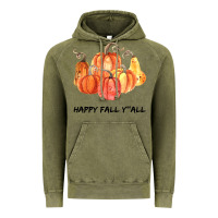 Vintage Olive Happy Fall Y all Vintage Hoodie - Bettercallsaul