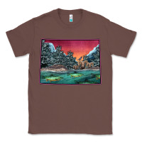 Chestnut Colorado Scenery Map Classic Tee - Bettercallsaul