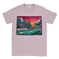 Lilac Colorado Scenery Map Classic Tee - Bettercallsaul