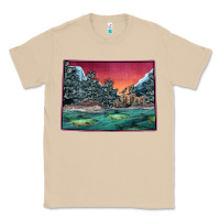 Mushroom Colorado Scenery Map Classic Tee - Bettercallsaul