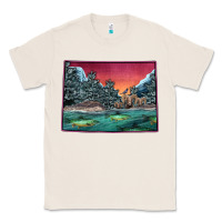 Natural Colorado Scenery Map Classic Tee - Bettercallsaul