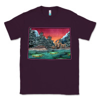 Plum Colorado Scenery Map Classic Tee - Bettercallsaul