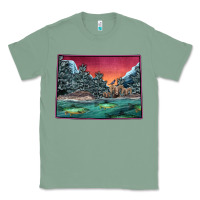 Sage Colorado Scenery Map Classic Tee - Bettercallsaul