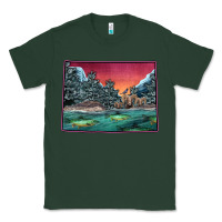 Sports Green Colorado Scenery Map Classic Tee - Bettercallsaul