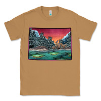 Toasted Coconut Colorado Scenery Map Classic Tee - Bettercallsaul