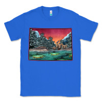 True Royal Colorado Scenery Map Classic Tee - Bettercallsaul