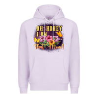 Lilac Oh honey i am that mom Premium Hoodie - FaDigitalArtStudio