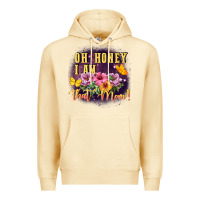 Pina Colada Oh honey i am that mom Premium Hoodie - FaDigitalArtStudio
