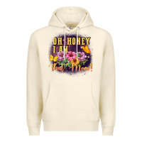 Sandshell Oh honey i am that mom Premium Hoodie - FaDigitalArtStudio