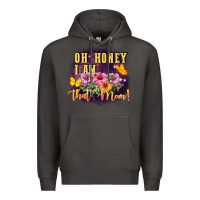 Smoke Oh honey i am that mom Premium Hoodie - FaDigitalArtStudio