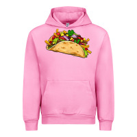 Fuchsia Pink mexican taco Urban Hoodie - Artiststas