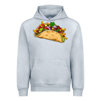 Heather Grey mexican taco Urban Hoodie - Artiststas