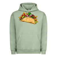 Pigment Oil Green mexican taco Urban Hoodie - Artiststas