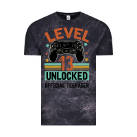 Cloud Black Level 13 Unlocked Official Teenager 13th Birthday Vintage Tee - Bettercallsaul