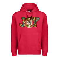 Cardinal shiba inu christmas joy Premium Hoodie - RanaPortraitStore